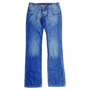 Versace Jeans Collection Blue Straight-Leg Denim